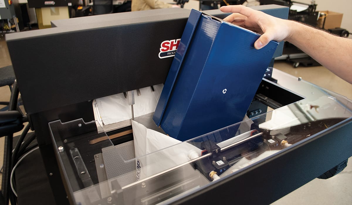 example of Sharp autobag system