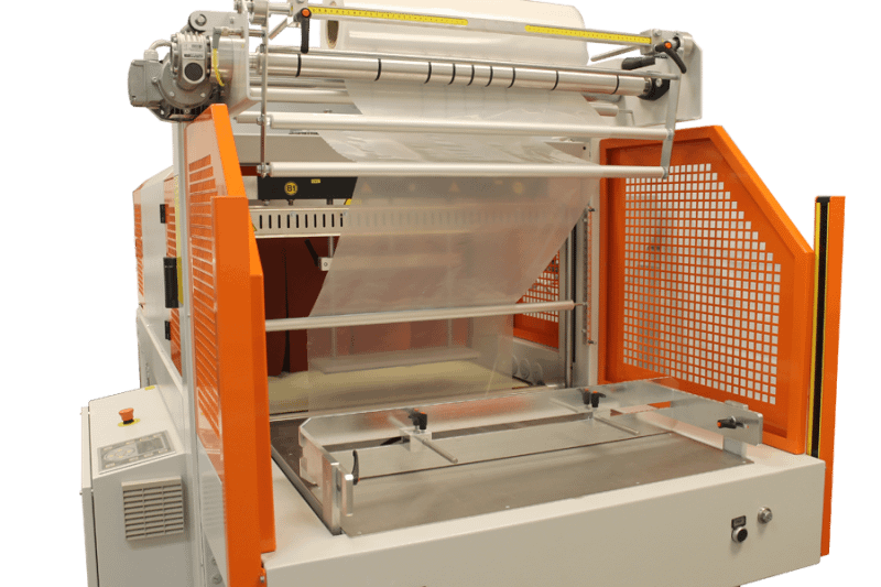 shrink wrap machine left packline